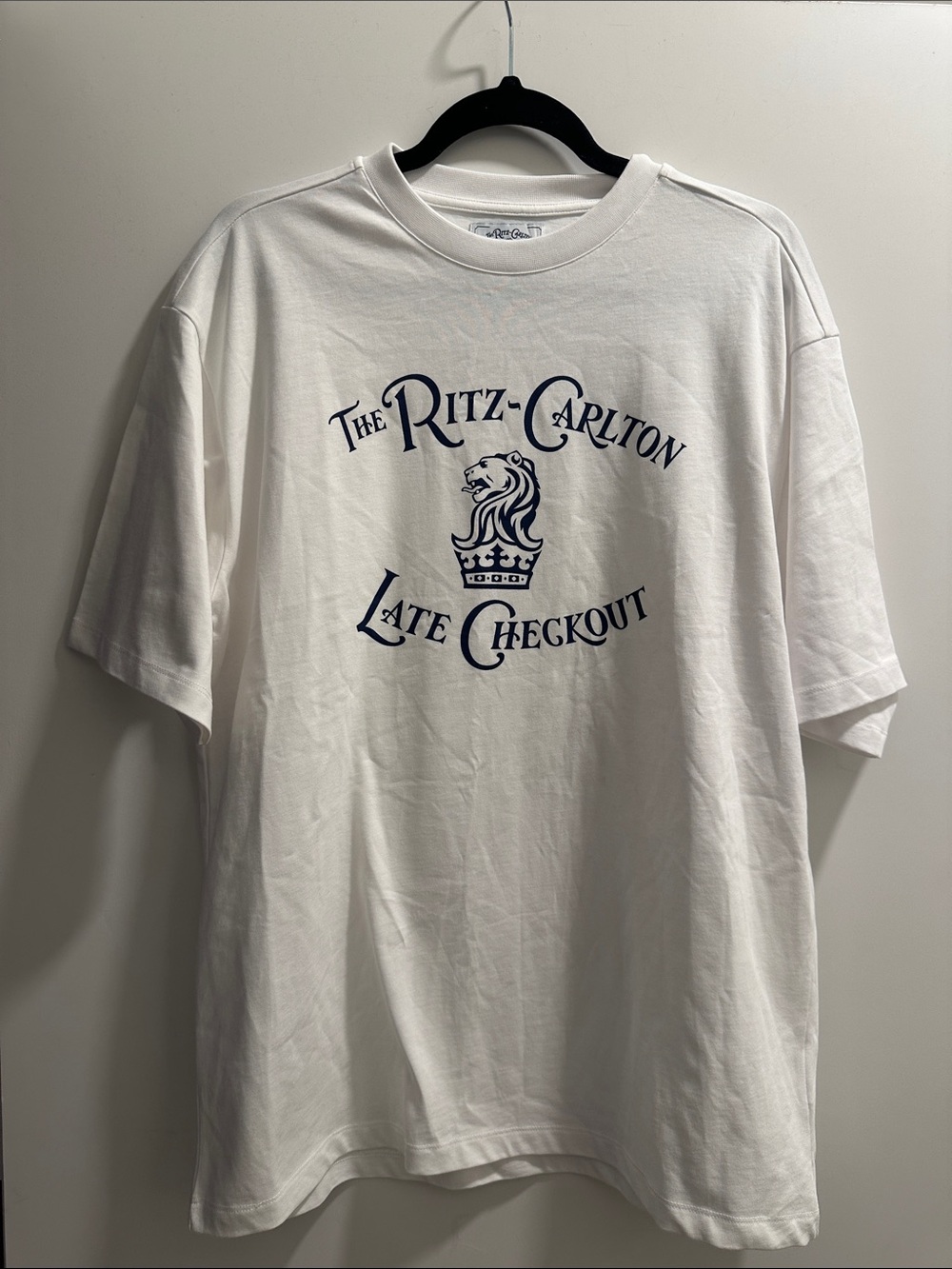 The Ritz-Carlton x Late Checkout Limited Edition White Short Sleeve Tee